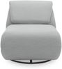 Gartenlounge Relaxsessel 2 Branwen 68x67x88 mit Outdoorbezug in silber Bild 2