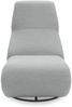 Gartenlounge Relaxsessel 2 Branwen 68x67x88 mit Outdoorbezug in silber Bild 5