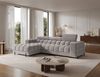MOEBLO Ecksofa Neviro, Robuste Verarbeitung, verstellbare Kopfstützen und integrierter Bettkasten für maximalen Komfort und Funktionalität, Eckcouch Wohnlandschaft Sofa mit Ottomane Eckgarnitur Polsterecke, (BxHxT):285x72-93x181 cm Bild 3