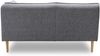 Gartenlounge Sofa 2-Sitzer Rechts Braelyn 159x82x82 Bezug in anthrazit Bild 4