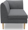 Gartenlounge Sofa 2-Sitzer Rechts Braelyn 159x82x82 Bezug in anthrazit Bild 5