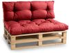 FAVRE Palettenkissen Palettenkissen PPI (Set (Sitzkissen 120x80 +Rückenlehne 120x40) Bild 2