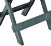 vidaXL Gartentisch Klappbar Grün 45x43x50 cm Kunststoff 48809 Bild 5
