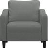 vidaXL Sessel , Dunkelgrau, 78x80 cm Bild 3