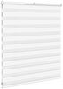 vidaXL Doppelrollo Weiß 135x100 cm Stoffbreite 130,9 cm Polyester 4014736 Bild 4