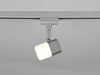LED Strahler ROUBAIX Silber eckig für DUOline 2-Phasen Schienensystem Bild 3