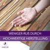 CHICCIE Holzkiste Grete 38x28x15cm - Geflammt Weiß Obstkiste Dekokiste Weinkiste Bild 3