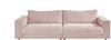 KAWOLA Sofa MADELINE 3-Sitzer Cord rosa 85 x 127 x 290 cm Bild 3