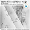 Duschvorhang 240x200cm Marmor Antischimmel Wasserdicht Waschbar Polyester Bild 2