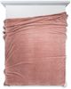 Wohndecke Kuscheldecke Decke MICROFASER Sofadecke Tagesdecke CINDY4 170X210 cm rosa Bild 5