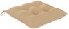 vidaXL Gartenstühle mit Beigen Kissen 3 Stk. Massivholz Teak 3062532 Bild 4