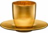 Eisch COSMO COLLECT Gold Espressoglas mit Untertasse Bild 2