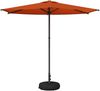 vidaXL Garten-Schirm mit Fuß 270 x 270 cm Polyester Rechtwinklig 42036225 Bild 2