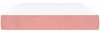 vidaXL Taschenfederkernmatratze Mittel Rosa 120x220x20 cm Samt 4016617 Bild 3