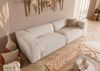 Sofa 3-Sitzer 286x103x69 Cord elfenbein VALENCIA Bild 2