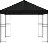 vidaXL Pavillon 3 x 3 m Schwarz Polyester und Stahl 190 gsm 900334 Bild 4
