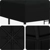 vidaXL Pavillon 3 x 3 m Schwarz Polyester und Stahl 190 gsm 900334 Bild 5