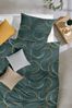 Primera Mako-Satin Bettwäsche 135x200 Kreise Ringe grün gold 243239-055 Bild 2