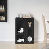 vidaXL Sideboard Schwarz 59 x 35 x 80,5 cm Holzwerkstoff 891315 Bild 4