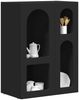 vidaXL Sideboard Schwarz 59 x 35 x 80,5 cm Holzwerkstoff 891315 Bild 3