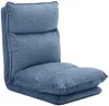 Vente-unique - MURTERA Sessel Stoff Blau - B 75,5 cm132 cm x H 71 cm x L 57 cm Bild 3
