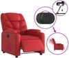 vidaXL Relaxsessel Elektrisch Rot Kunstleder 3204649 Bild 5