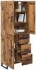 vidaXL Highboard Altholz 69,5 x 34 x 180 cm Holzwerkstoff 3415609 Bild 3