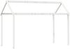 vidaXL Dach für Kinderbett Weiß 217x95,5x159 cm Massivholz Kiefer 846959 Bild 2