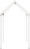 vidaXL Dach für Kinderbett Weiß 217x95,5x159 cm Massivholz Kiefer 846959 Bild 5