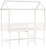 vidaXL Dach für Kinderbett Weiß 217x95,5x159 cm Massivholz Kiefer 846959 Bild 3