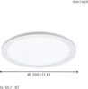 Eglo 97958 LED Deckenleuchte SARSINA-C weiß Ø30cm H:5cm dimmbar mit Connect Funktion inkl. Fernbedienung Bild 5