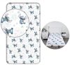 Sarcia. eu Kinderbettwäsche DISNEY Stitch Kindelaken mit Gummizug 100% Baumwolle 90x200cm+25cm Bild 4