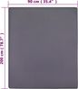 vidaXL Spannbettlaken 2 Stk. Jersey Anthrazit 90x200 cm Baumwolle 136191 Bild 5
