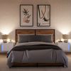 vidaXL Wand-Nachttische mit LED-Leuchten 2 Stk. Weiß 852090 Bild 5