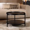 Bronx71 Couchtisch Rio rund Ø 58 cm Eiche schwarz Bild 2
