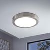 Eglo 96678 Smart Light LED Aufbauleuchte FUEVA-C Ø30cm rund 2700-6500K dimmbar in nickel matt Connect Funktion Bild 3