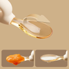 ABC Baby-Fütterungslöffel, Silikon-Babylöffel für selbstständiges Essen, Kindergeschirr mit kurzem Griff, mit Aufbewahrungsbox Bild 4