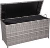 Garden Pleasure Auflagenbox PATRAS grau Gartenbox Gartentruhe Auflagen Garten Bild 3