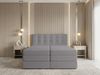 AX LIVING Finike Polsterbett 160x200 cm, Boxspringbett, Hellgrau Bild 3