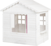 Beliani Garten Spielhaus 'NIKAIA', Tannenholz weiß, 130 x 110 x 124 cm Bild 5