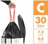 Hailo Tretmülleimer Oko Duo Plus Größe L 17L + 9L Schwarz 0630-260 415431 Bild 5