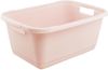 keeeper Wäschewanne aenna, 2er Set, 65 x 44 x 28 cm, 52 l (Set, 2 St), praktische Griffe, platzsparend ineinander nestbar Bild 2