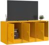 vidaXL TV-Schrank Senfgelb 99x39x44 cm Stahl 841646 Bild 4