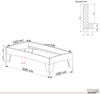 Holzbett (Fichte) "Rosi" 100 x 200 cm 48 cm ohne Kopfteil Massivholzbett Bett Bild 5