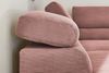 KAWOLA Sofa DELIA Ecksofa Feincord rosa mit motorischem Sitzvorzug Recamiere links 74 x 219 x 276 cm Bild 4