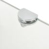 vidaXL Eckregale 2 Stk. mit verchromten Halterungen Glas Transparent [3051594] Bild 5