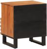vidaXL Nachttisch 40x34x46 cm Massivholz Akazie 377468 Bild 5