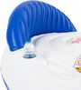 SunClub Wasserliege 1 Person 207 x 105 x 71 cm mit Rückenlehne, 2 Getränkehaltern und Verbindungsclip Bild 2