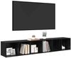 vidaXL TV-Schrankset 2 pcs Schwarz Eichen-Optik 37 x 35 x 107cm 3393550 Bild 3