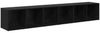 vidaXL TV-Schrankset 2 pcs Schwarz Eichen-Optik 37 x 35 x 107cm 3393550 Bild 2